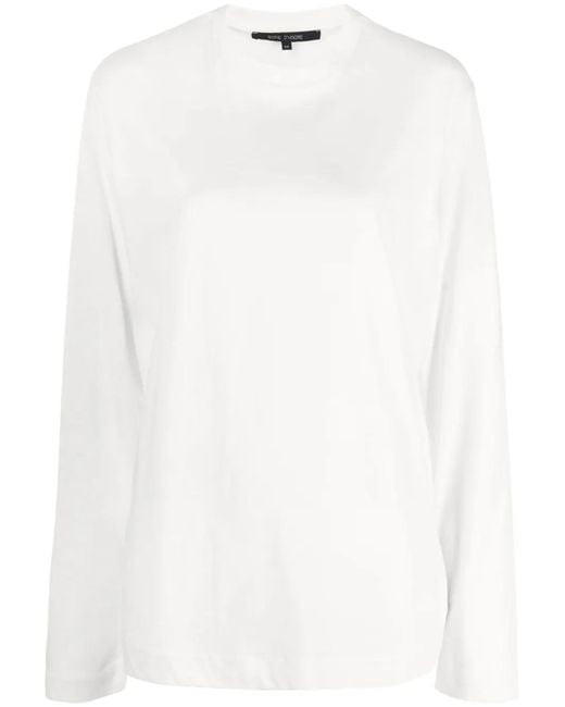Sofie D'Hoore White Thrill Cotton T-Shirt