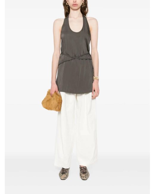 Lemaire Gray Apron Top