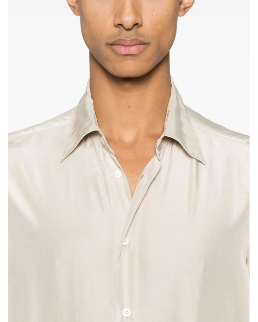 Barena White Button Shirt for men