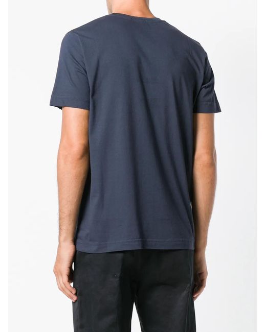 Crossley Blue Basic T-Shirt for men