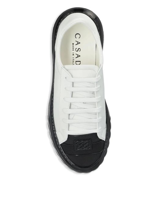 Casadei Gray Off Road Sneakers