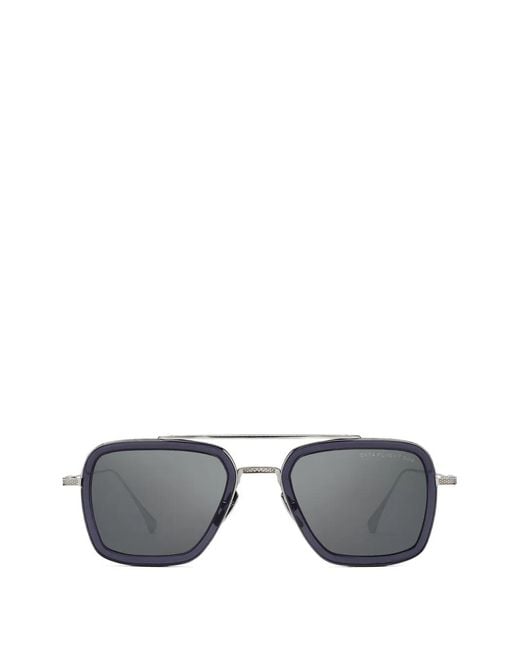 Dita Eyewear Gray Flight.006 Square-Frame Sunglasses