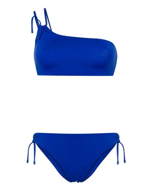 Eres Blue Bass Java Asymmetric Bikini Set