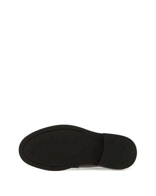 Filling Pieces Black Bouquet Loafers