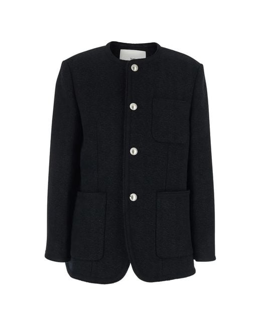 DUNST Blue Front-Pocket Jacket