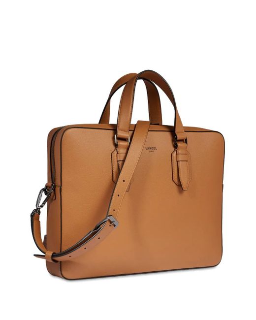 Lancel Brown Charlie De Briefcase for men