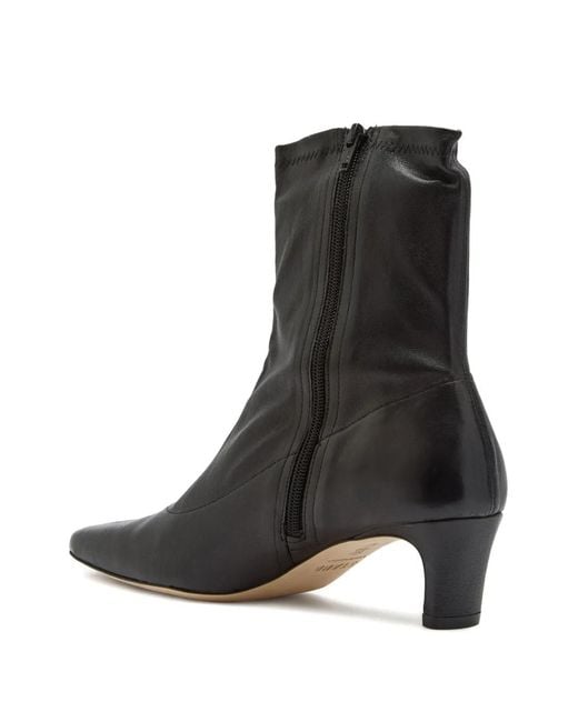 Staud Black Zip-Fastening Boots
