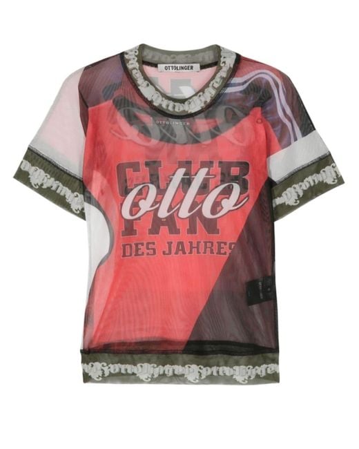 OTTOLINGER Red Cropped-Top mit Print