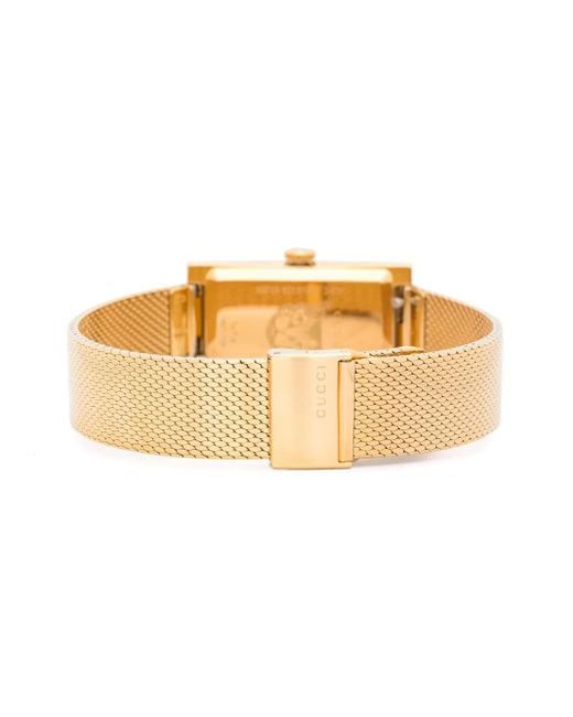 Gucci White G-Frame Watch
