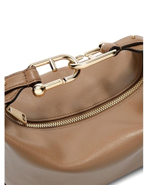 Furla Brown Tonie Tote Bag