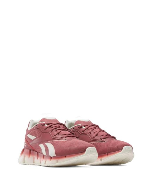 Reebok Pink Zig Dynamica 4 Sneakers