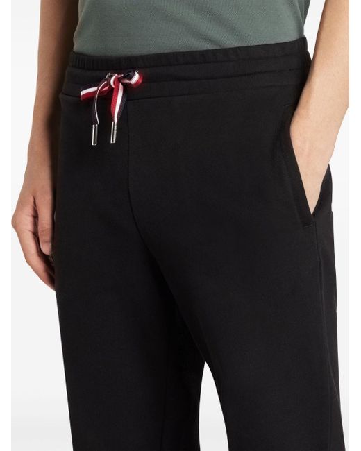 Pantalon de jogging à coupe fuselée Moncler pour homme en coloris Black