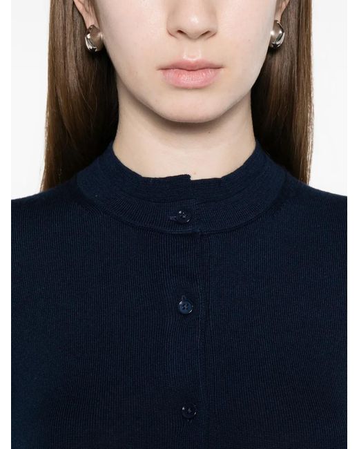 Ba&sh Blue Brivael Buttoned Cardigan