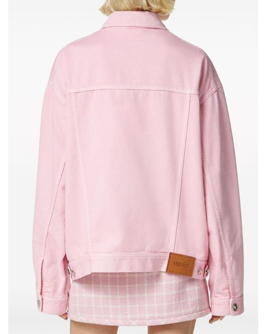 Versace メドゥーサ '95 デニムジャケット Pink
