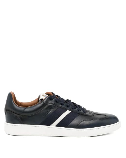 Bally Black Retro Crest Sneakers for men
