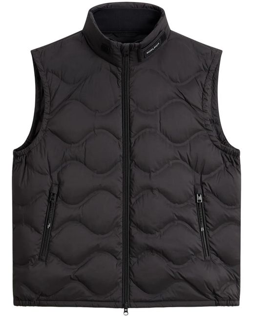 Chaleco Acolchado Woolrich de hombre de color Black