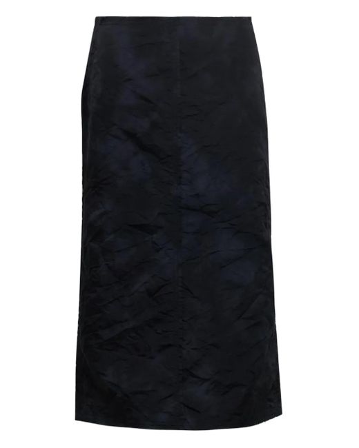 Pushbutton Mini-Rok Met Ritssluiting in het Black