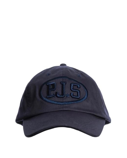Parajumpers Honkbalpet Met Ovalen Logo in het Blue
