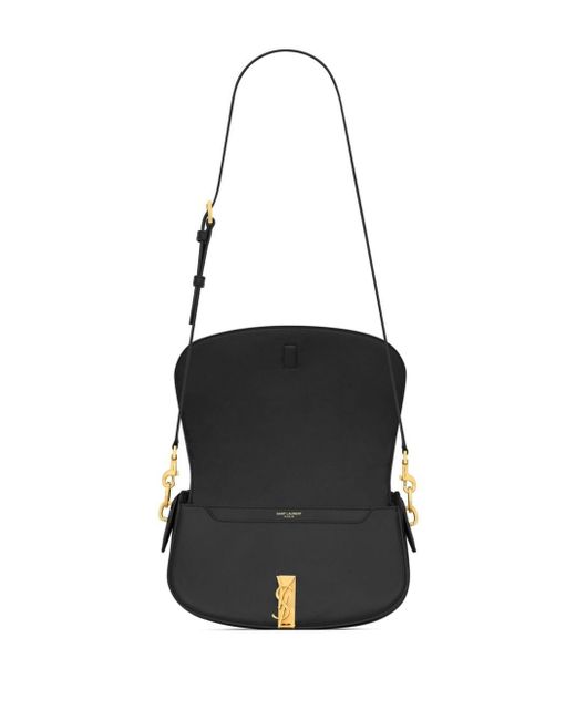 Saint Laurent Black Voltaire Leather Shoulder Bag