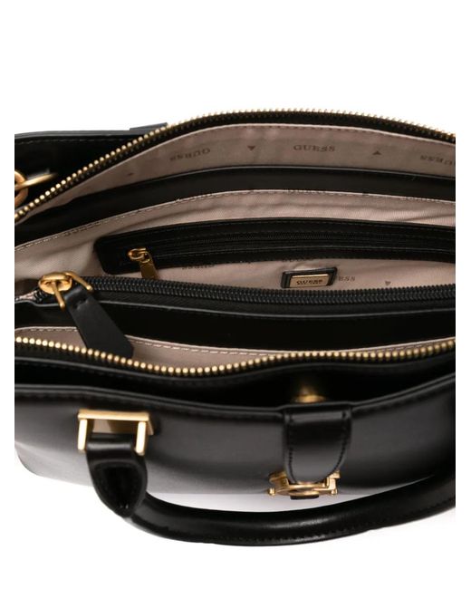 Borsa Tote Kuba di Guess in Black