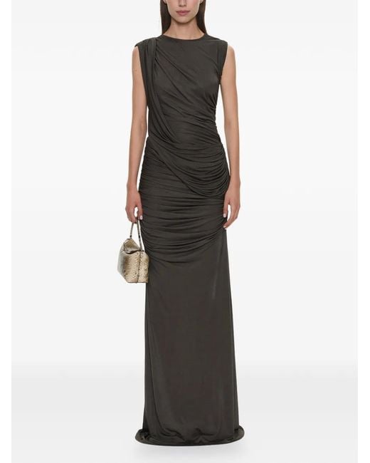 Christopher Esber Black Verve Twisted Tank Dress