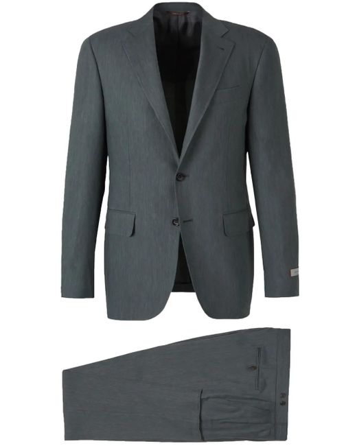 Costume En Laine Canali pour homme en coloris Black