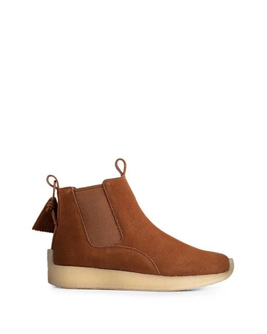 Clarks Brown Radlett 8Th Street Chelsea Boots for men