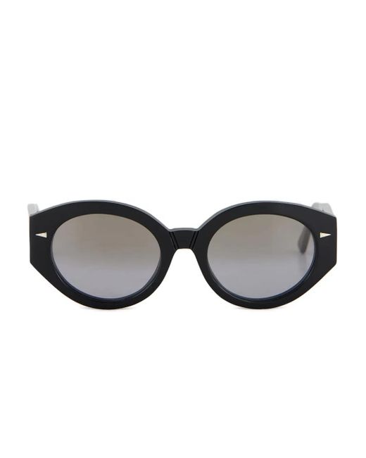 Ahlem Art Deco サングラス Black
