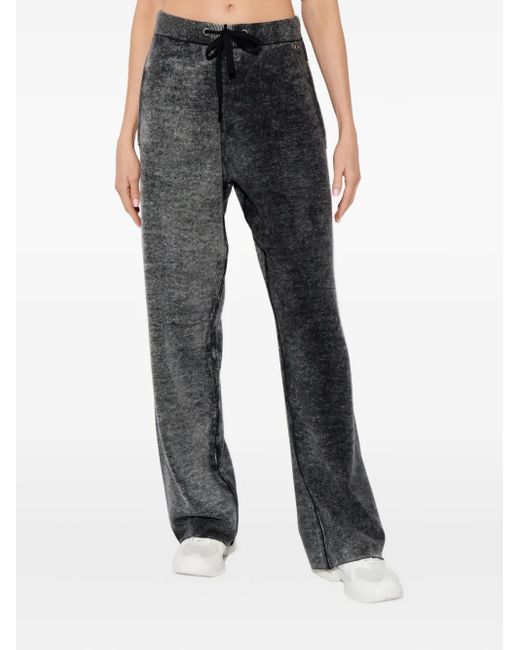 DIESEL Gray M-Honorine Drawstring-Fastening Track Pants