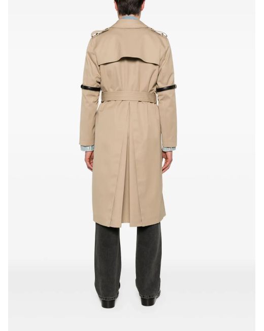 Coperni Natural Belt-Detail Trench Coat