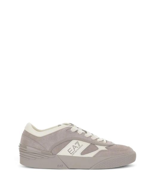 EA7 White Otg Pride Velo Low-Top Sneakers for men