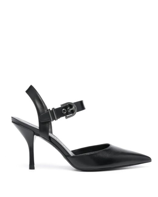 Stuart Weitzman Black Pumps Mit Spitzer Kappe 85Mm