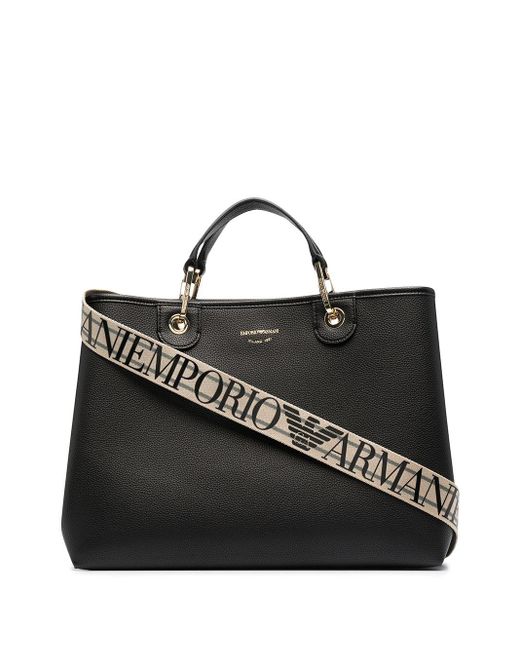 emporio armani black handbag