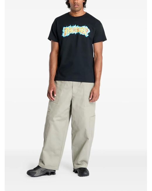 Nike Natural Utility-Pockets Wide-Leg Trousers for men