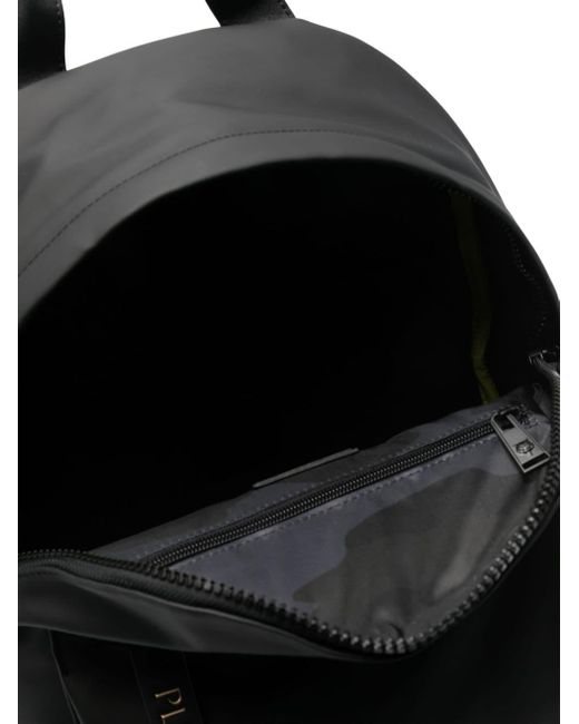 Philipp Plein Black Boston Embossed-logo Backpack for men