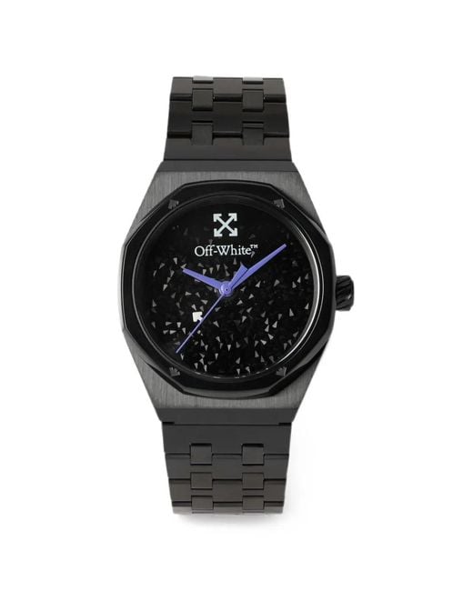 Off-White c/o Virgil Abloh Black Dust Arrows Bezel 30Mm Watch