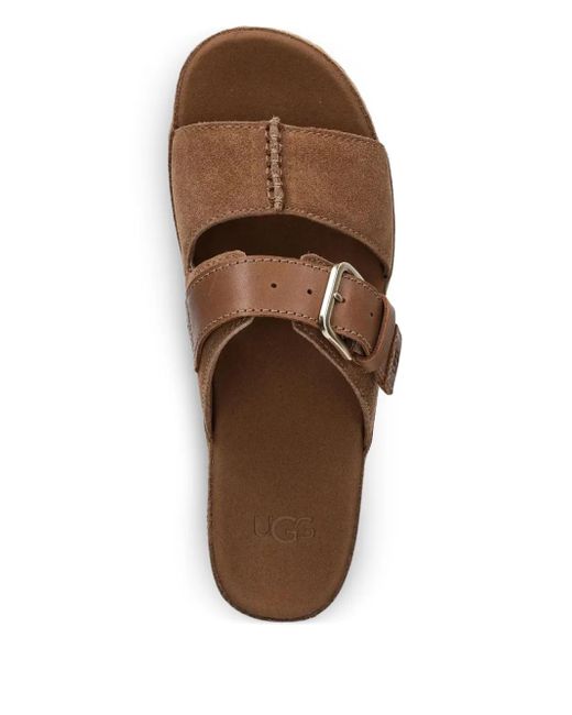 Sandalias Aubrey con tacón de 50 mm Ugg de color Brown
