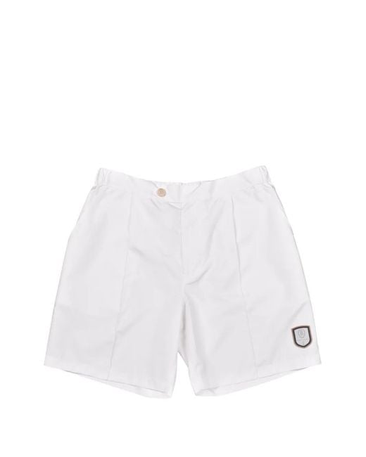 Brunello Cucinelli メンズ ホワイト テーラードショーツ