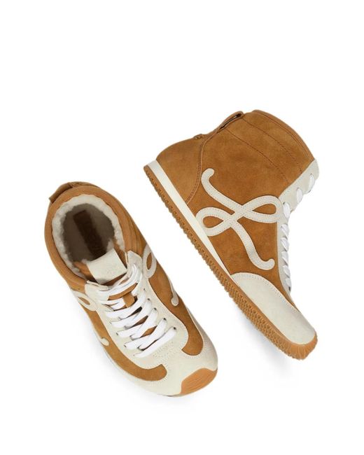 Loewe Brown Baskets Montantes Ballet Runner 2.0