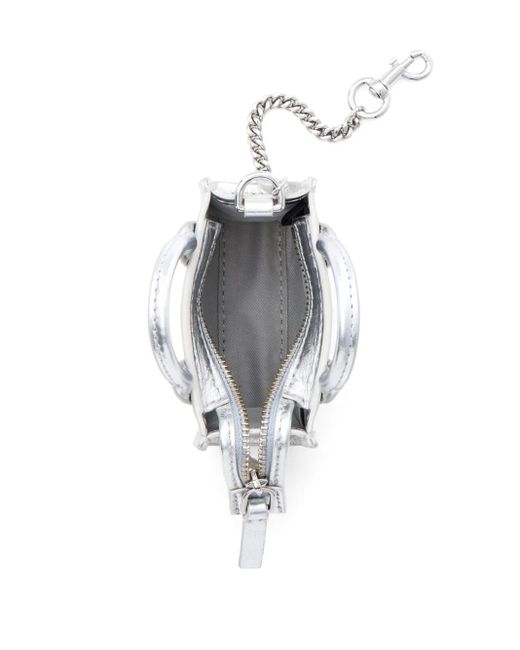 Marc Jacobs White The Nano Tote Charm