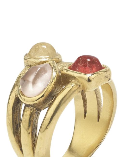 Goossens Metallic Cabochons Ring