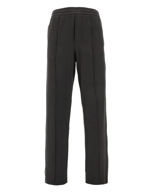 メンズ Emporio Armani ストライプ パンツ Black