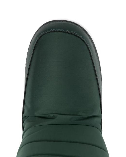 Stivali Da Neve Con Borchie di Love Moschino in Green