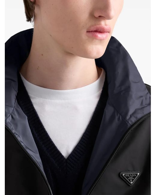 Prada Black Zip-Up Jacket for men