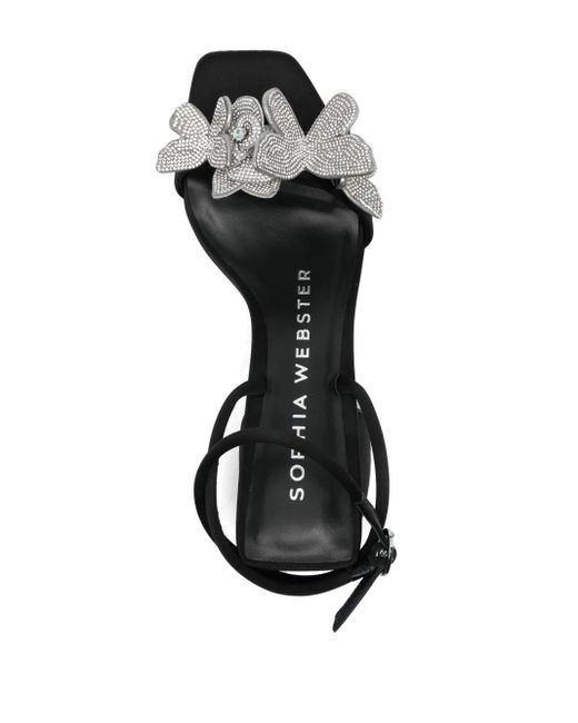 Sophia Webster Black 60Mm Titania Sandals