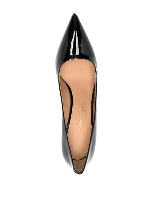 Ferragamo Black With Heel