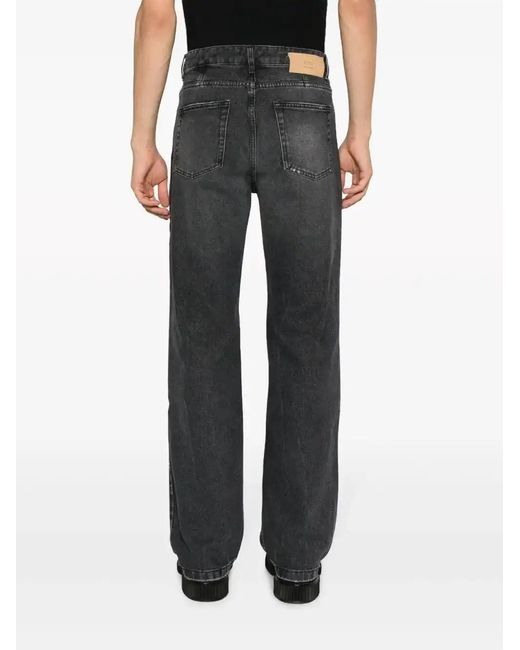 AMI Straight Jeans in het Blue voor heren