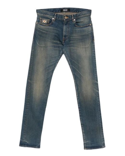 Versace Blue Medusa Jeans for men