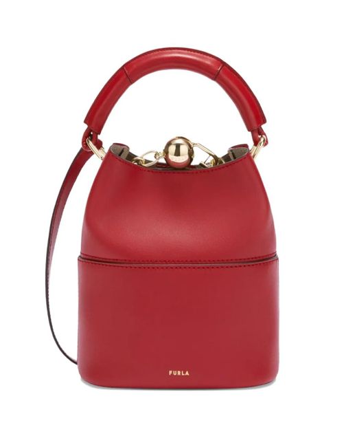 Furla Sfera Mini-Tas Met Handvat in het Red