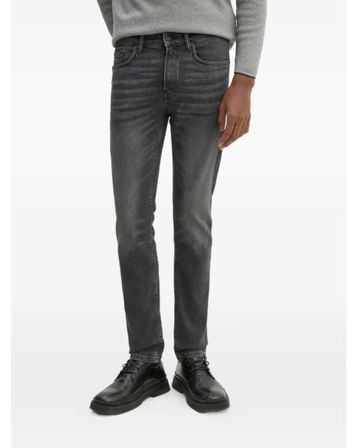 Marc O' Polo Black Stretch-Cotton Jeans for men